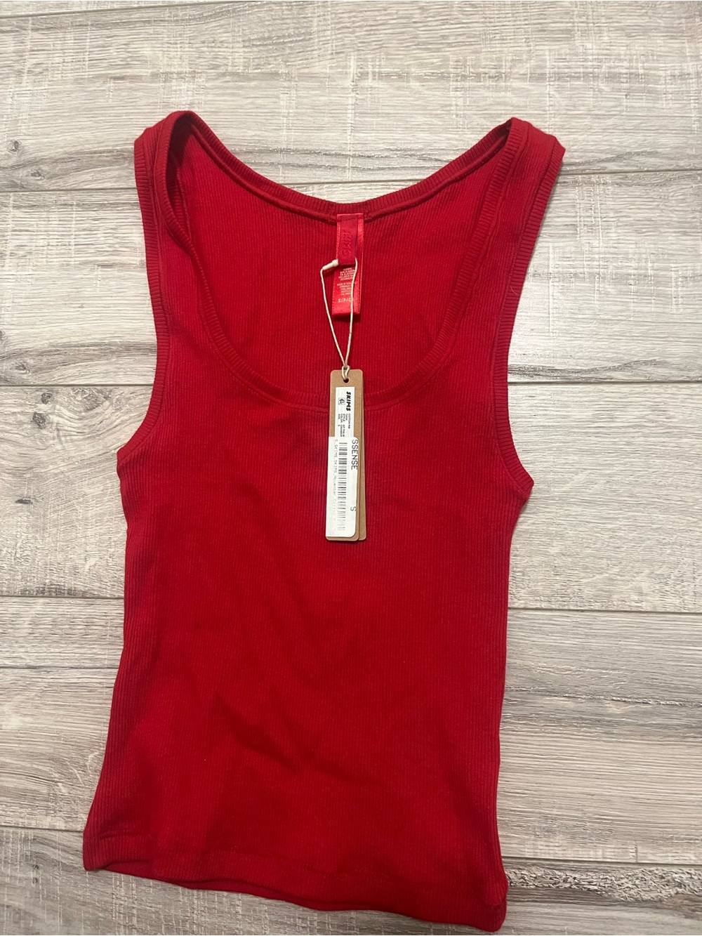 Skims Ribbed Tank Top - Picture 7 of 9